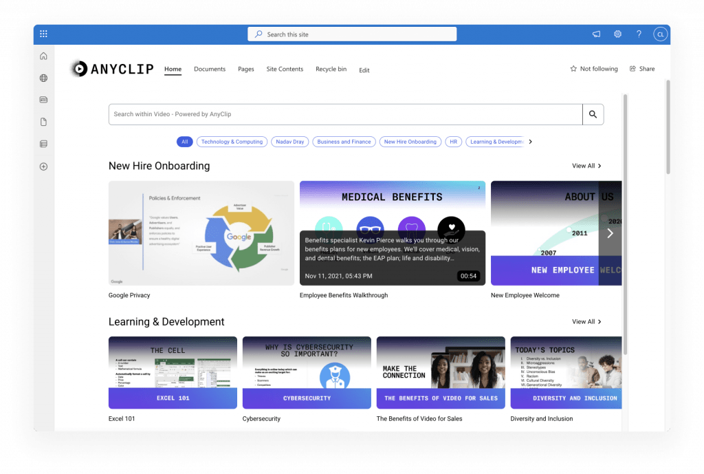 MICROSOFT TEASES REIMAGINED SHAREPOINT WITH ADDED AI visual data 4